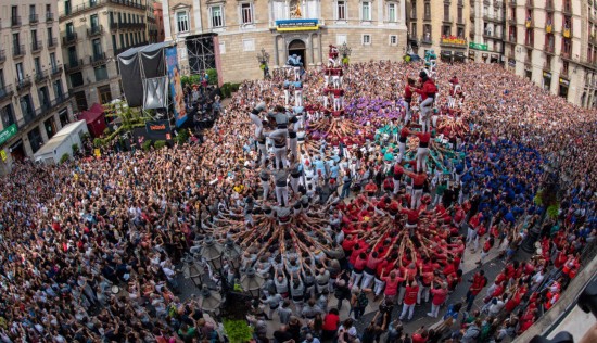 Castellers- Festa Mercé Barcellona