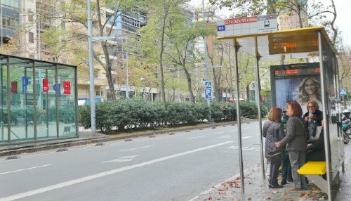 Fermata bus Barcellona