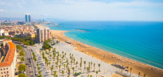 Le spiagge di Barcellona